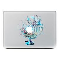 Kiseki MacBook Sticker European Attractions Laptop Notebook Decal Skins Stickers Fit for MacBook Air Pro Retina 13"/Hp/Lenovo/Dell/Compaq/Asus/Acer/Samsung/Surface Book(13")