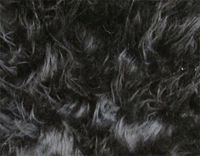 Camera Photo Floor Prop Faux Fur Artificial Fur, Newborn Baby Photography Props, Basket Stuffer Blanket - Baby Props, Basket Fabric (Black Fur (Long))