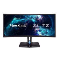 ViewSonic Elite XG350R-C 35" UltraWide 21:9 Curved 1440p 100Hz RGB Gaming Monitor with FreeSync HDR10 and Advanced Ergonomics for Esports