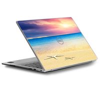Skin Decal for Dell XPS 13 9370 9360 9350 Laptop Vinyl Wrap Cover/Starfish on the sand Beach Sunset