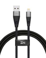 [6.6ft] ZMI Hi-Tension MFi Certified Lightning to USB Cable, Braided