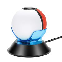 DABAOZA Nintendo Fast Charger for Pokeball Plus, Nintendo USB Charger Dock with USB Type C Port for Pokemon Pokeball Plus