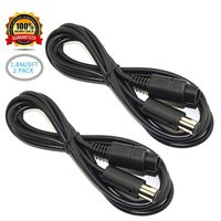 Ssgamer 2x 6ft Wii/Gamecube Extension Cables for Nintendo Wii Gamecube GCN
