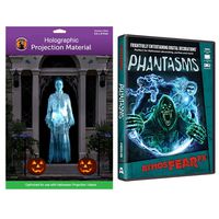 Kringle Bros AtmosFX Phantasms and 5.5 ft x 9 ft Hologram Rear Projection Screen Bundle (DVD)