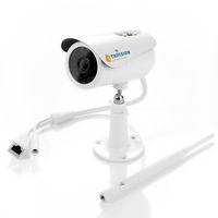 TriVision Outdoor Surveillance Camera System with WiFi and POE, HD 1080P, IP66 Waterproof, IR Night Vision, Motion Activated Recording with SD Card, FTP, Dropbox, Google Drive Cloud Storage