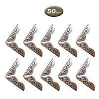 50 Pcs Metal Book Corner Protector