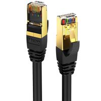 2m/6.5ft CAT8 Ethernet Cable Veetop 40Gbps 2000Mhz High Speed Gigabit SFTP LAN Network Internet Cables with RJ45 Gold Plated Connector for Router, Modem, Gaming, Xbox(1 Pack)