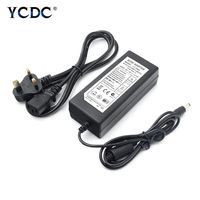 Power Supply 24V 4A Adapter Universal Charger AC100-240V UK Plug, For Strip Lights, CCTV Cameras, Audio/Video System