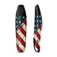 IT'S A SKIN Decal Vinyl Wrap for Suorin Vagon Pod Vape Sticker Sleeve Cover/America Flag Pattern