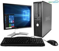2019 Dell Optiplex 990 DT PC,Core i5 Upto 3.4Ghz,16G,2TB,VGA,DP,Win 10 64 Bit,20in LCD Monitor(Brands May Vary)-Multi-Language English/Spanish/French(CI5)(Upgrades Available)(Renewed)