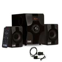 Acoustic Audio AA2131 Bluetooth Home 2.1 Speaker System for Multimedia with Digital Optical Input