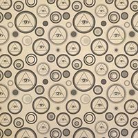 Eye of Providence Kraft Present Gift Wrap Wrapping Paper