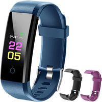 OumuEle Fitness Tracker, Kids Activity Tracker Watch Android with Heart Rate Monitor, Waterproof Fit Tracker Watch with Sleep Monitor Smart Bracelet with Calorie Counter Pedometer Watch for Women Men