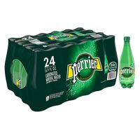 Perrier Carbonated Mineral Water, 16.9 Fl Oz (24 Pack) Plastic Bottles