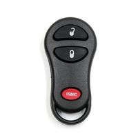 uxcell New 3 Button Replacement Car Keyless Entry Remote Control Fob Clicker GQ43VT17T for Dodge