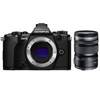 Olympus OM-D E-M5 Mark II Micro Four Thirds Digital Camera Body Only Black Bundle with M.ZUIKO Digital ED 12-50mm F3.5-6.3 EZ Lens Black