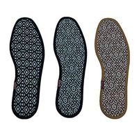 Comfort Summer Breathable Thin Lightweight Barefoot Insoles, (Pack of 3)