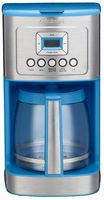 Cuisinart DCC-3200 14 Cup Glass Carafe with Stainless Steel Handle Programmable Coffeemaker, Sky Blue