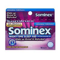 Sominex Nighttime Sleep Aid Original Formula Tablets - 16 ea