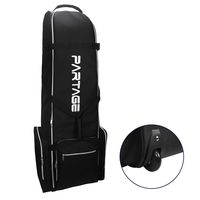 Partage Golf Travel Bag with Wheels,Golf Travel Case for Airlines -Black