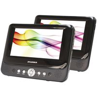 SYLVANIA SDVD8737A 7"" Dual-Screen Portable DVD Player electronic consumer