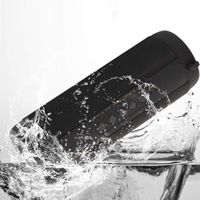 IPX5 Waterproof Portable Bluetooth Speaker with FM Radio, HiFi Enhanced Bass Superior Sound, Flash Light, TF Card, Built-in Mic ireless Speakers for Outdoor Party