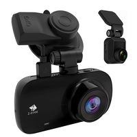 Dual Dash Cam, Z-Edge Z3D 2.7" Screen Dual 1920 x 1080P Dash Cam Front and Rear (2560x1440P Single Front) with GPS, Support 256GB max, WDR, Super Night Vision, Parking Mode, G-Sensor
