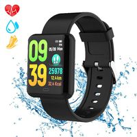 Smart Watch with Sleep Monitor, Fitness Tracker Heart Rate Monitor,Calorie Counter Activity Blood Pressure and Blood Oxygenation Tracker