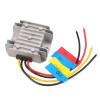 uxcell Voltage Converter Regulator DC/DC DC 10-32V to DC 24V 2A 48W Step Down/Up Transformer Waterproof