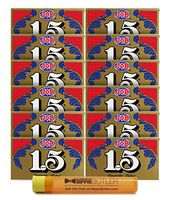 Job 1.5 Gold Rolling Papers (12 Packs) with Hippie Butler KewlTube