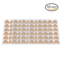 Self Adhesive Photo Corners, Buytra 120 Pack Photo Mounting Corners for Scrapbook, Picture, Album, Journal, Kraft, 5 Sheets