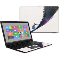 Mightyskins Skin Compatible With Hp 17t Laptop 17.3" (2017) - Surfing The Universe | Protective, Durable, And Unique Vinyl Decal Wrap Cover | Easy To Apply, Remove, And Change Styles | Made In The Usa