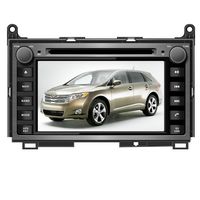 7 Inch Touchscreen Monitor Car GPS Navigation System for TOYOTA Venza 2008 2009 2010 2011 2012 Car Stereo DVD Player+Free Backup Rear View Camera+Free US Map