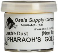 Oasis supply Lustre Dust, Pharaoh's Gold (Old Gold), 2 Gram