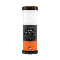 ECOXGEAR 100% Waterproof EcoLantern with High Intensity LED's, Built in 360 Degree Bluetooth Speaker & 4,400 mAh Power Bank - Orange