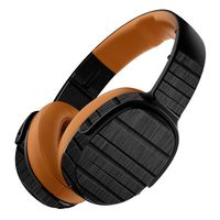 MightySkins Skin Compatible with Skullcandy Crusher 360 Wireless Headphones - Carved Wood | Protective, Durable, and Unique Vinyl wrap Cover | Easy to Apply, Remove | Made in The USA