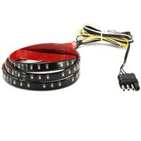 comboss Truck Tailgate Light Strip Bar 60in 90 LEDs Red/White Running Turn Signal Brake Reverse Tail Light for Pickup Trailer SUV RV Van Car