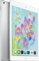 Apple 9.7" iPad (6th Generation, 128GB, Wi-Fi Only, Silver)