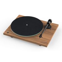 Pro-Ject T1 BT Turntable with Built-in Preamp and Bluetooth Transmitter (Satin Walnut)