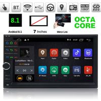 Eincar 7 inch Android 8.1 Oreo Car Stereo 2 Din in Dash GPS Navigation Radio Receiver Bluetooth GPS Navigation Head Unit Support Phone Mirroring CAM-in OBD2 3G/4G WiFi USB Autoradio None-DVD Car