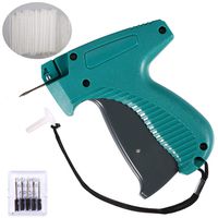 Tagging Gun for Clothing, Standard Retail Price Tag Attacher Gun Kit for Clothes Labeler with 6 Needles & 1000pcs Barbs Fasteners & Organizer Bag for Boutique Store Warehouse Consignment Garage Yard S