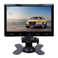 CAIRUTE® 7'' Ultra Thin HD 1024*600 TFT LCD Color Screen 2 Video Input Car Rear View Headrest DVD VCR Monitor