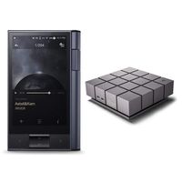 Astell & Kern KANN Portable High-Res Audio Player (Astro Silver) with AK Ripper MKII CD-Ripper