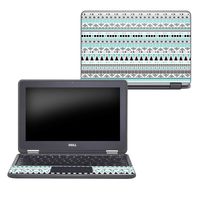 MightySkins Skin Compatible with Dell Chromebook 11" 3189 - Turquoise Tribal | Protective, Durable, and Unique Vinyl Decal wrap Cover | Easy to Apply, Remove, and Change Styles | Made in The USA