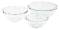 Pyrex Glass Mixing Bowl Set (3-Piece)