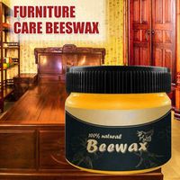 Wood Seasoning Beewax Complete Solution Furniture Care Beeswax Oraginal Home Cleaning-Resistant Beeswax