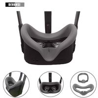 VR Face Silicone Cover Mask & Face Pad for Oculus Quest Face Cushion Cover Sweatproof Lightproof