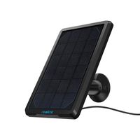 Reolink Solar Panel Power Supply for Wireless Outdoor Rechargeable Battery Powered IP Security Camera Reolink Go/Argus Eco/Argus 2/Argus Pro/Argus PT