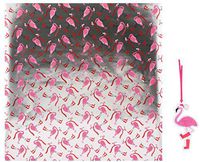 Flamingos ~ Gift Wrap Paper ~ Pink - 1 Roll (1 ROLL with Tags)