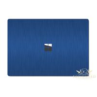 SopiGuard for Microsoft Surface Laptop Carbon Fiber Top and Bottom Panel Precision Edge-to-Edge Coverage Easy-to-Apply Vinyl Skins (Brushed Blue)